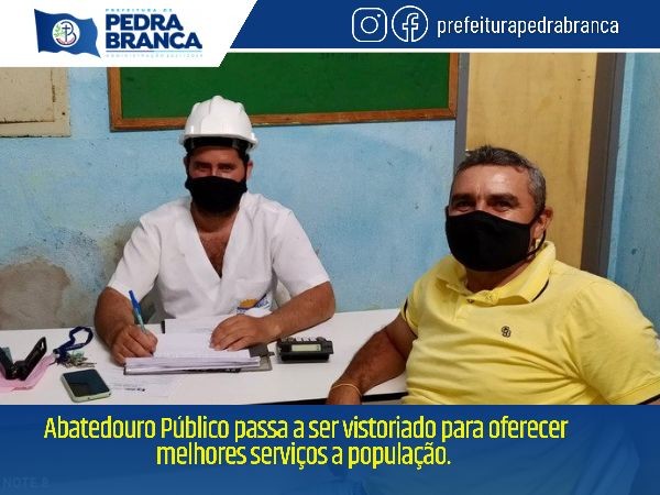 Abatedouro Público passa a ser visitado para oferecer 
melhores serviços a população.