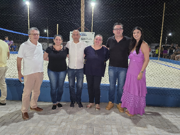 Inauguração de +1 areninha em santa cruz do banabuiú