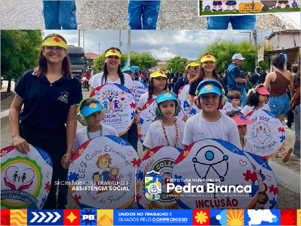 CRAS III - José Mineiro presente no desfile cívico de Mineirolândia!